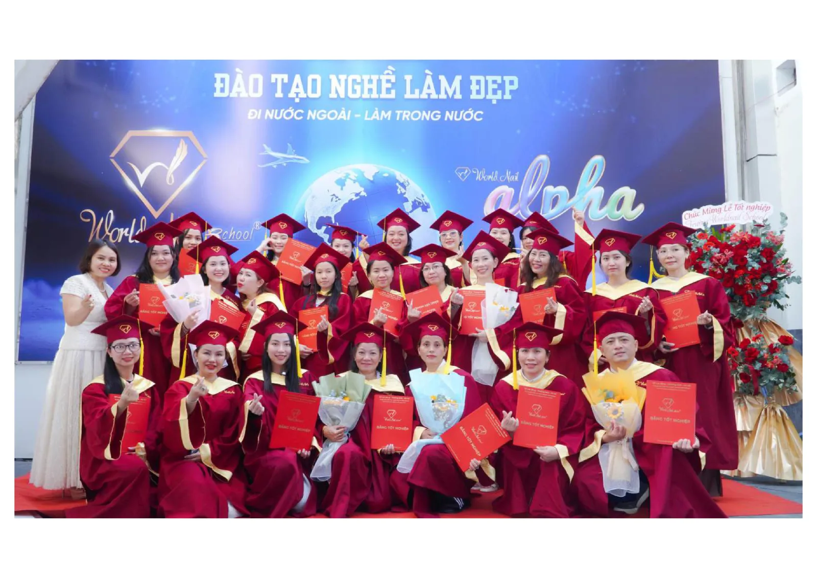 Học nail đi Mỹ tại World Nail Alpha